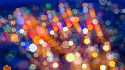 Abstract background bokeh used as a general design surface.