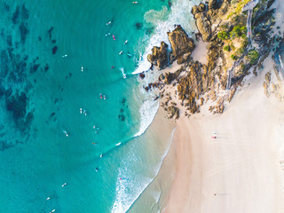 Aerial Beach Coastline Australia