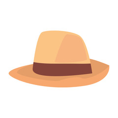 hat accessory on white background