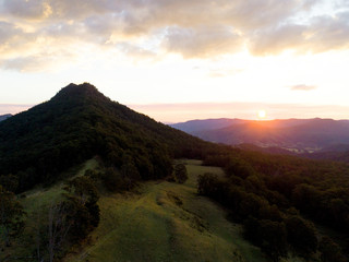 Rural Farm Aerial View