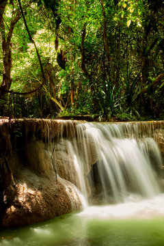 travel tropical forest waterfalls at Thailand © 1981 Rustic Studio