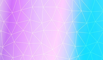 Background in polygonal pattern with triangles style. Decorative design For interior wallpaper, smart design, fashion print. Vector illustration. Creative gradient color.