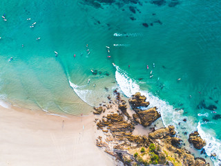 Aerial Beach Coastline Australia