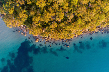 Aerial Beach Coastline Australia