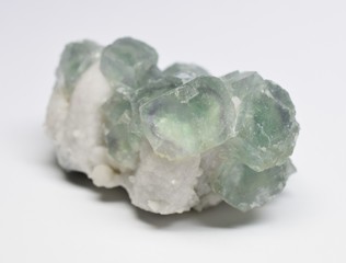 Fluorite raw gemtone rystal