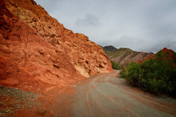 A cityscape from Purmamarca, Jujuy, Argentina