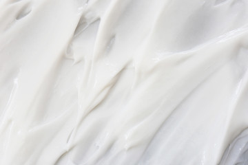 Obraz na płótnie Canvas White texture of cream background