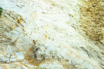 colorful sand on the beach 