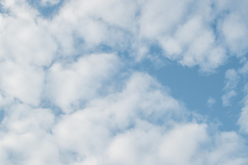 blue sky with clouds