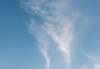 blue sky with clouds