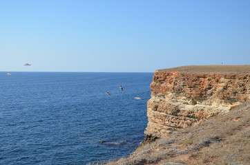 Crimea cape Tarkhankut