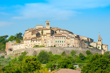 Fototapeta premium Panorama di Anghiari (Arezzo)