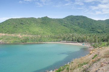 Obraz premium Bai Men, Men beach - the most beautiful beach on Nam Du island, Kien Giang, Vietnam