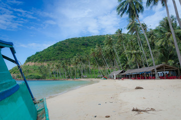 Bai Men, Men beach - the most beautiful beach on Nam Du island, Kien Giang, Vietnam