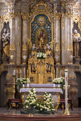 interior of cathedral of spain