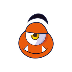 funny monster comic character avatar