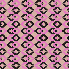 seamless pattern of geometric shapes