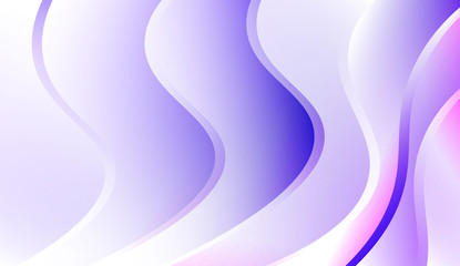 Creative Background With Wave Gradient Shape. For Your Design Wallpapers Presentation. Colorful Vector Illustration.