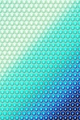 Hexagon cube pattern cover geometric, template.