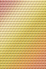 Cube or hexagon pattern geometric design background, brochure poster.