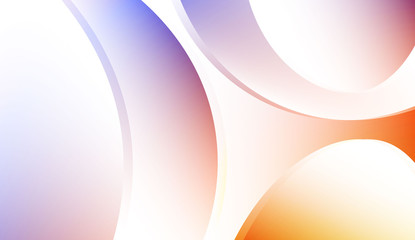 Creative Shiny Waves. For Template Cell Phone Backgrounds. Colorful Vector Illustration