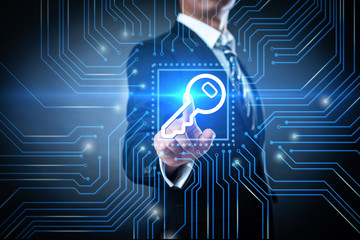 Key Keywords Icon Business Internet Technology Concept