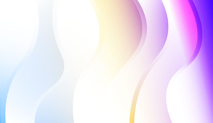 Creative Waves. Futuristic Technology Style Background. For Elegant Pattern Cover Book. Colorful Vector Illustration