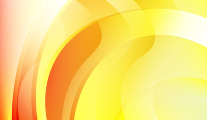 Curve Line and Wave Layer Background. For Cover Page, Landing Page, Banner. Colorful Vector Illustration.