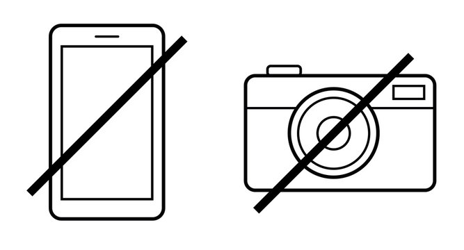 Icon Verbot Kamera Handy