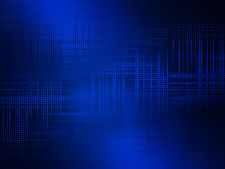 Blue Background With Halftone Effect 