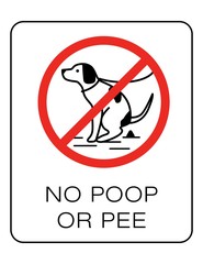 Dog owner sign. Prohibiting and resolving signs.