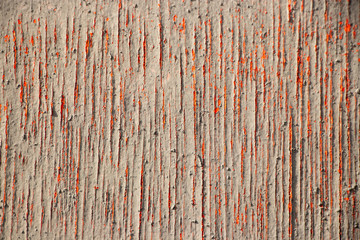 Red painted rough worn cracked texture