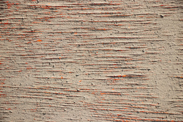 Red painted rough worn cracked texture