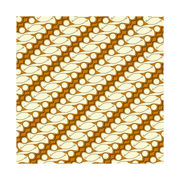Batik indonesia is a technique of drawing by hand written by hand, this image is coated with wax that is applied to all fabrics, with rustic, ventage, and clssic styles, this motif is very beautiful.
