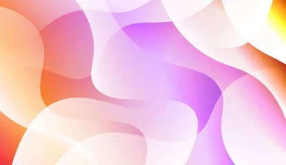 Geometric Design, Shapes. Design For Cover Page, Poster, Banner Of Websites. Vector Illustration with Color Gradient.