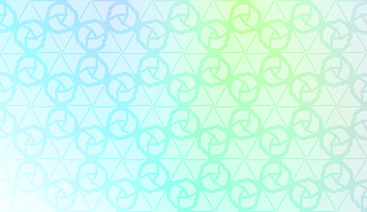 Design pattern with abstract modern ornament. Triangles style. Vector illustration. Gradient color