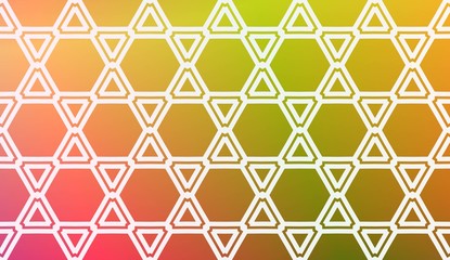 Fototapeta premium Template Background With Curved Line. Vector Illustration. Abstract Blurred Gradient. For Flyer, Screen, Business Presentation