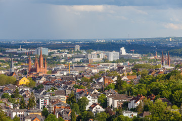     Wiesbaden, Blick vom Neroberg. 20.06.2019. 