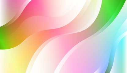 Modern Wavy Background. For Creative Templates, Cards, Color Covers Set. Vector Illustration with Color Gradient.