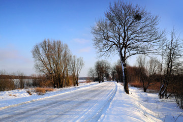 Winter road