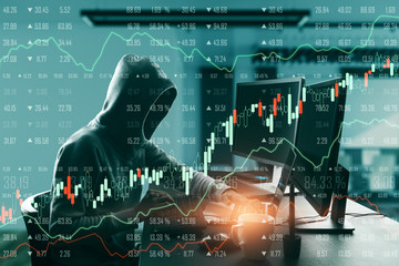 Theft and trade concept