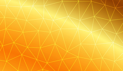 Modern geometrical abstract background with polygonal elements For textures or wallpaper. Vector illustration. Creative gradient color