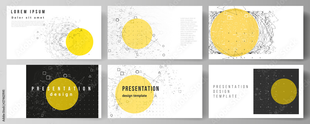 Poster the minimalistic abstract vector illustration layout of the presentation slides design business temp