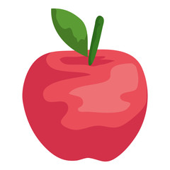 apple fresh fruit healthy icon