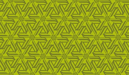 Pattern with polygonal geometric elements. Vector Seamless illustration. Template for wallpaper, interior design, decoration, scrapbooking page.