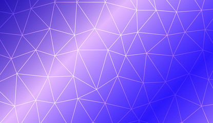 Fototapeta premium Triangles mosaic cover. Modern design for you business, project. Vector illustration. Creative gradient color