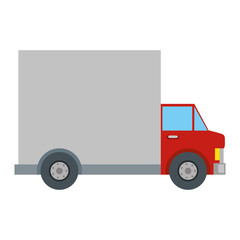 delivery service truck vehicle icon