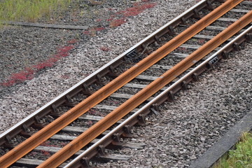 Fototapeta premium railroad tracks