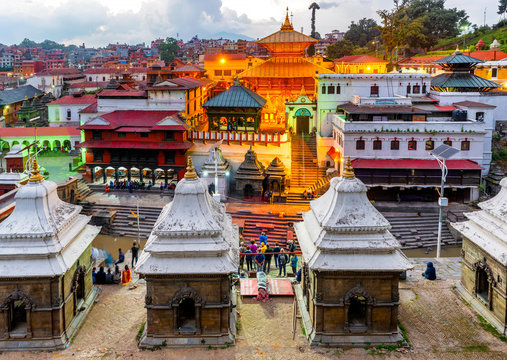 Pashupatinath temple in Kathmandu, Nepal