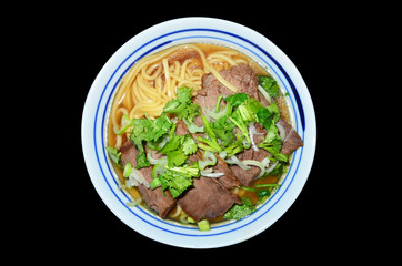 Delicious beef noodles